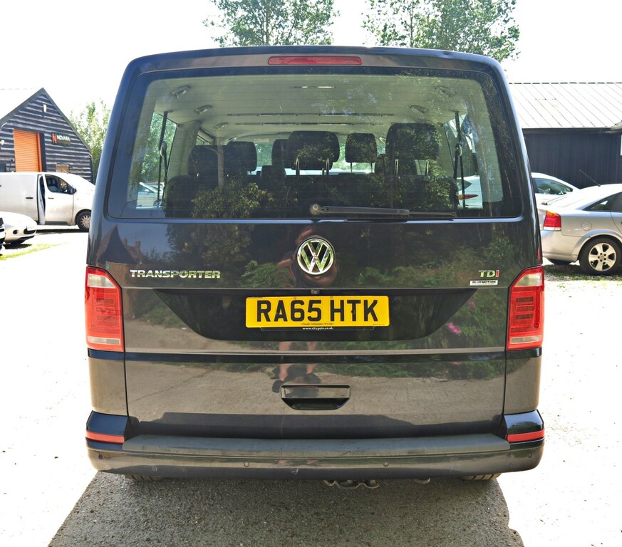 Volkswagen Transporter Shuttle Minibus T6 150Hp Se 9 Seat Lwb No Vat Euro 6 2015 Blue #6