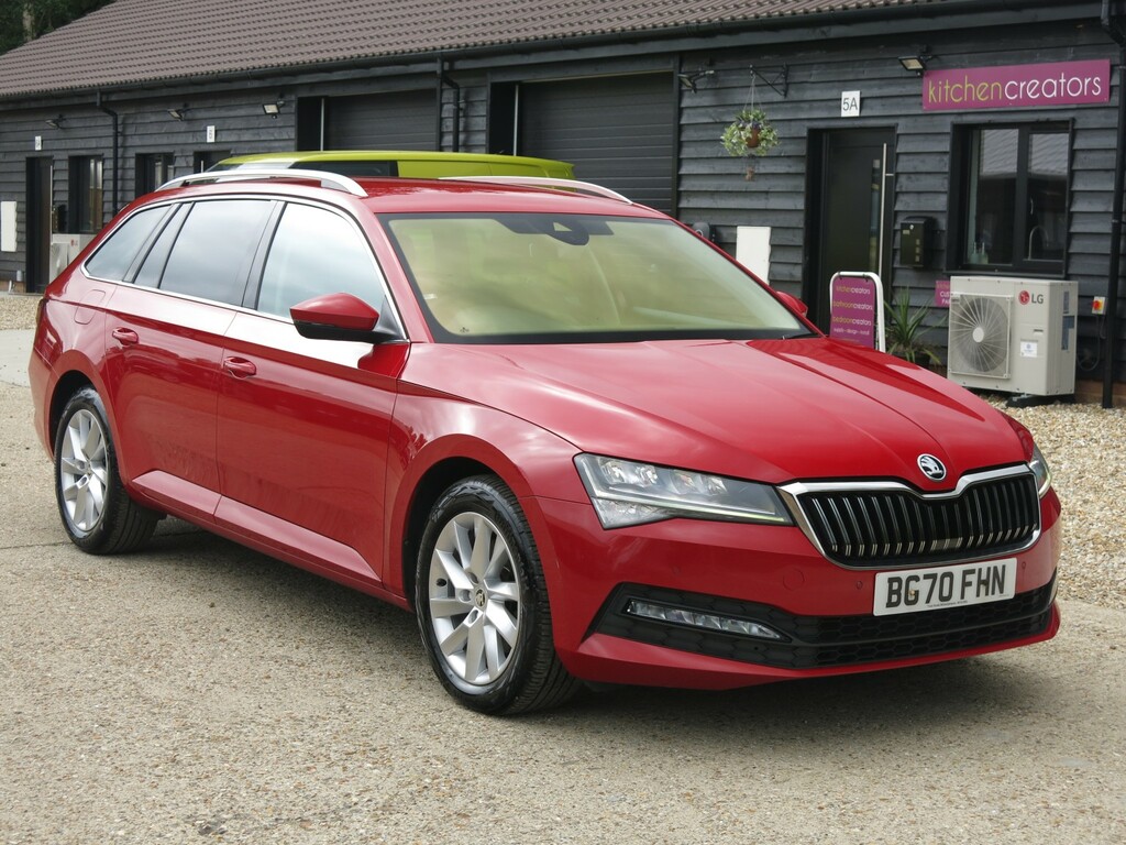 Skoda Superb 150Hp Se Technology Red #2