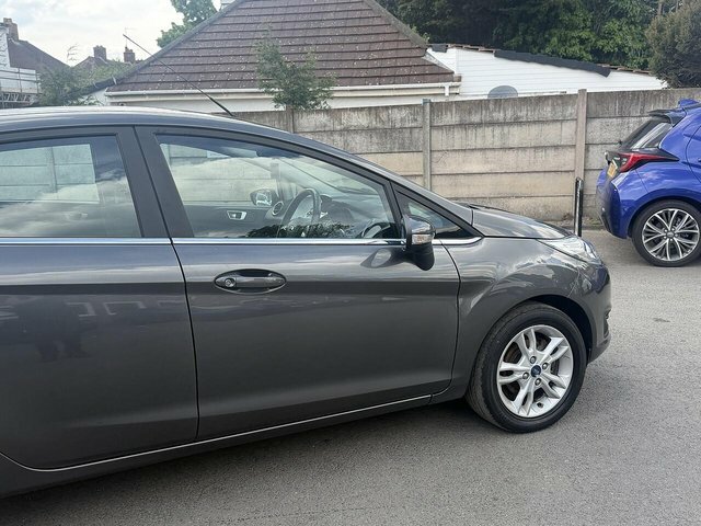 Ford Fiesta 1.0T Ecoboost Zetec Hatchback Eu MF66HKJ Grey #5