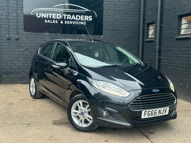 Ford Fiesta 1.6 Zetec Hatchback Powershift Euro 6 FG66NJV Black #3
