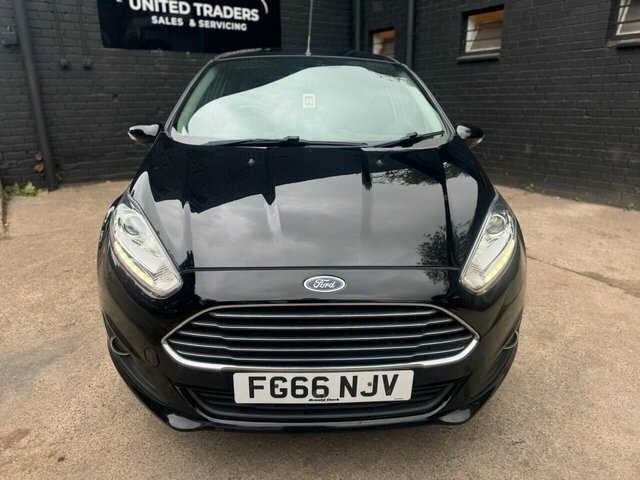 Ford Fiesta 1.6 Zetec Hatchback Powershift Euro 6 FG66NJV Black #4
