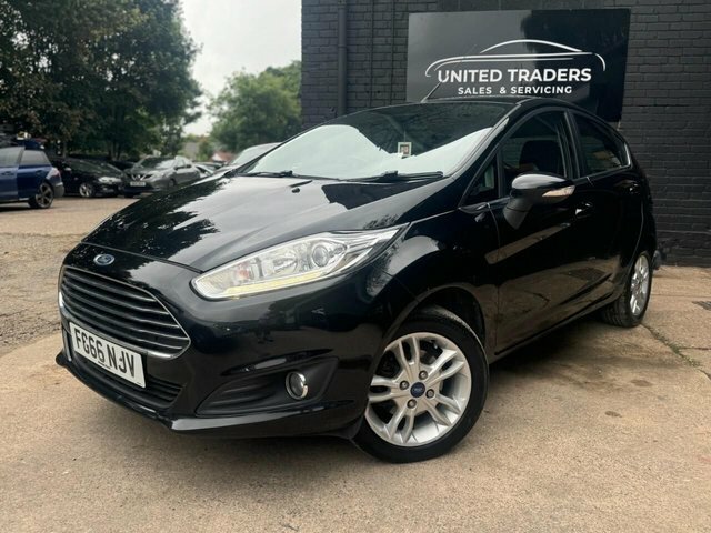 Ford Fiesta 1.6 Zetec Hatchback Powershift Euro 6 FG66NJV Black #5