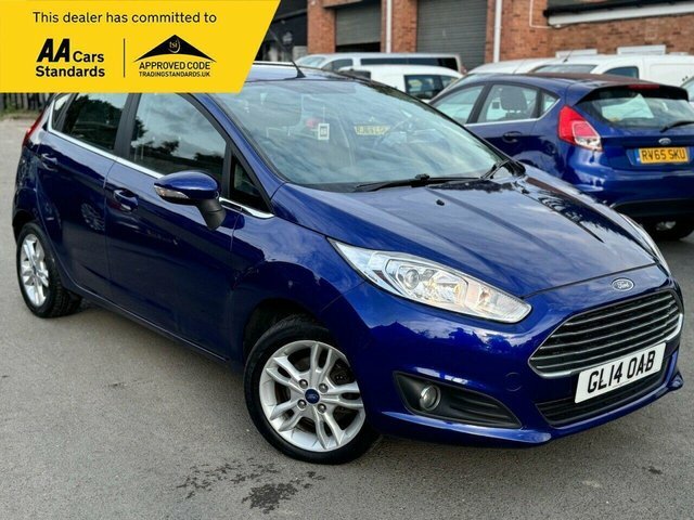 Ford Fiesta Fiesta 1.0T Ecoboost Zetec Hatchback Po GL14OAB Blue