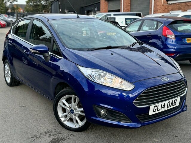 Ford Fiesta Fiesta 1.0T Ecoboost Zetec Hatchback Po GL14OAB Blue #3