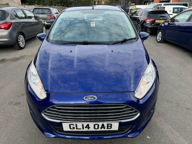Ford Fiesta Fiesta 1.0T Ecoboost Zetec Hatchback Po GL14OAB Blue #4