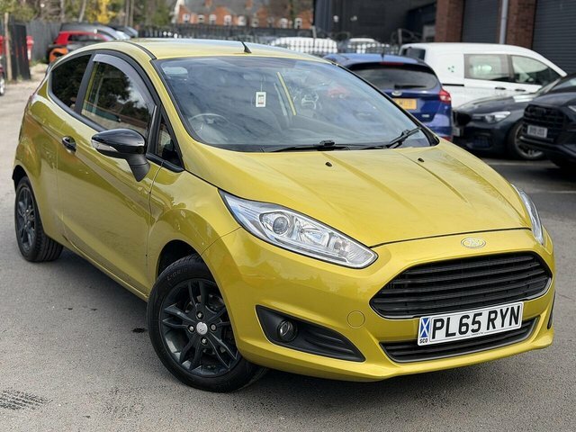 Ford Fiesta 1.0T Ecoboost Zetec Hatchback Powershif PL65RYN Yellow #3