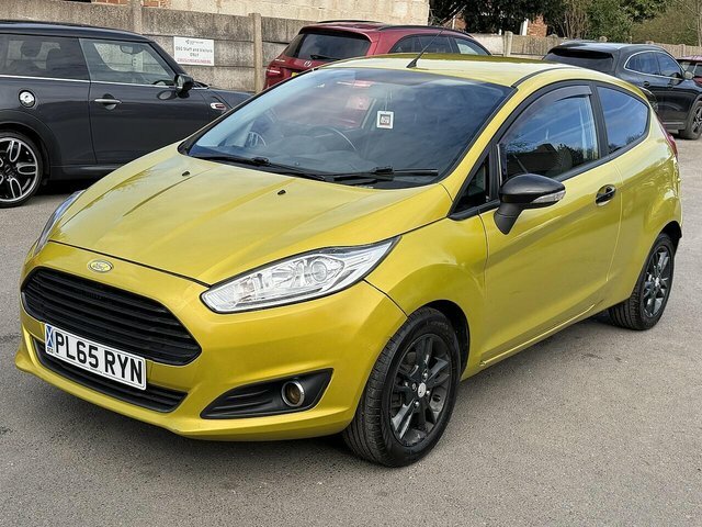 Ford Fiesta 1.0T Ecoboost Zetec Hatchback Powershif PL65RYN Yellow #6