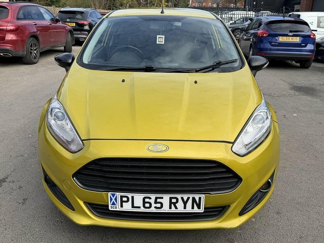 Ford Fiesta 1.0T Ecoboost Zetec Hatchback Powershif PL65RYN Yellow #5