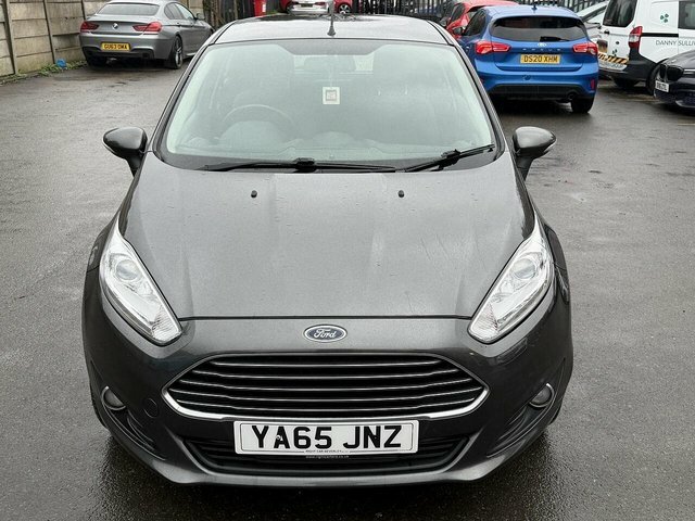 Ford Fiesta 1.0T Ecoboost Zetec Hatchback Powershif YA65JNZ Grey #4