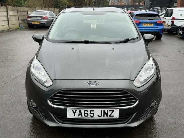 Ford Fiesta 1.0T Ecoboost Zetec Hatchback Powershif YA65JNZ Grey #5