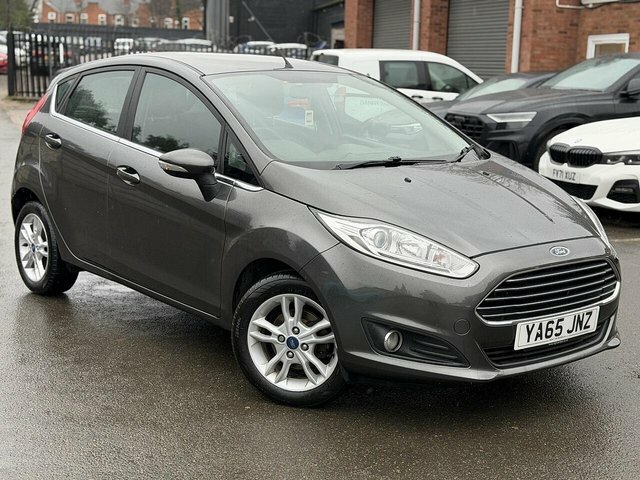 Ford Fiesta 1.0T Ecoboost Zetec Hatchback Powershif YA65JNZ Grey