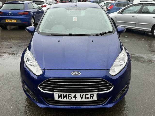 Ford Fiesta 1.0T Ecoboost Zetec Hatchback Powershif MM64VGR Blue #4