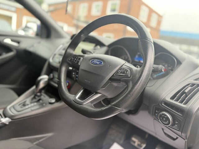 Ford Focus 1.0T Ecoboost St-line Hatchback Eu WR67YBG Blue #2