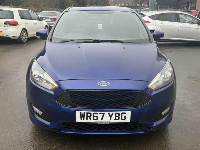 Ford Focus 1.0T Ecoboost St-line Hatchback Eu WR67YBG Blue #5