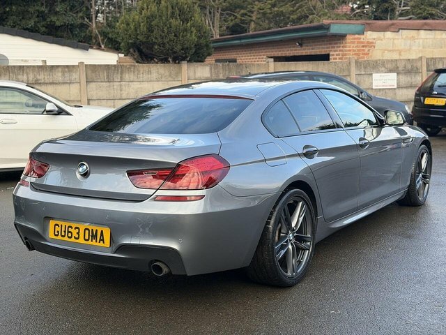 BMW 6 Series Gran Coupe 3.0 640D M Sport Saloon Euro 5 S GU63OMA Grey #5