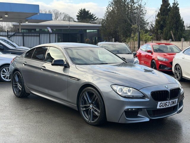 BMW 6 Series Gran Coupe 3.0 640D M Sport Saloon Euro 5 S GU63OMA Grey #4