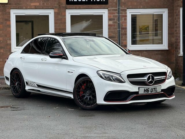 Mercedes-Benz C Class C Class C63 V8 Biturbo Amg S Edition 1 Saloon 4.0 White