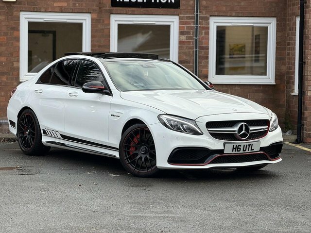 Mercedes-Benz C Class C Class C63 V8 Biturbo Amg S Edition 1 Saloon 4.0 White #4
