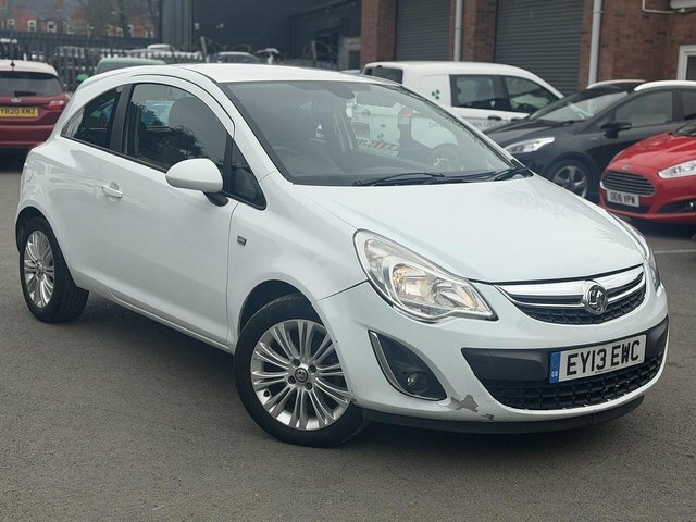 Vauxhall Corsa 1.4 16V Se Hatchback Euro 5 100 P EY13EWC White #3