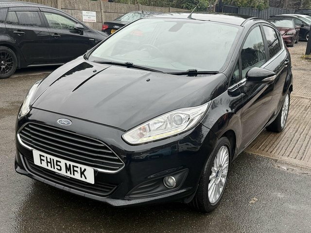 Ford Fiesta 1.0T Ecoboost Titanium Hatchback Powers FH15MFK Black #6