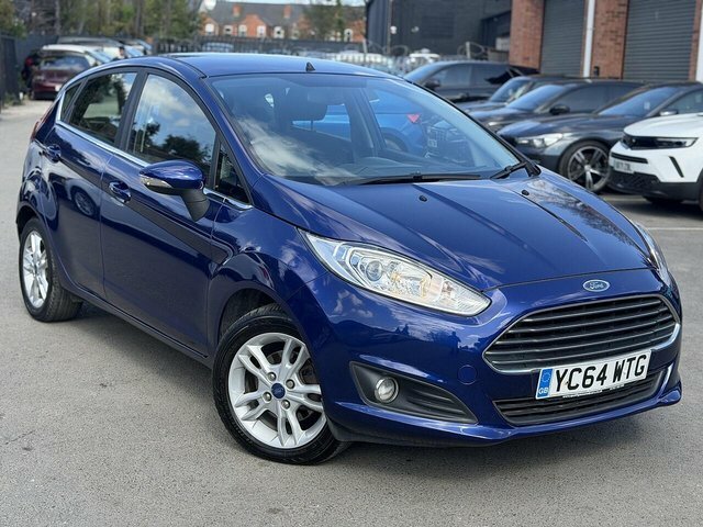 Ford Fiesta 1.0T Ecoboost Zetec Hatchback Powershif YC64WTG Blue #3