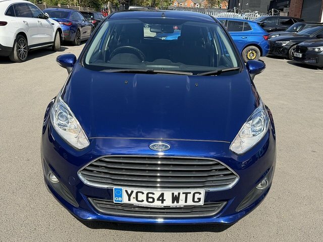 Ford Fiesta 1.0T Ecoboost Zetec Hatchback Powershif YC64WTG Blue #5