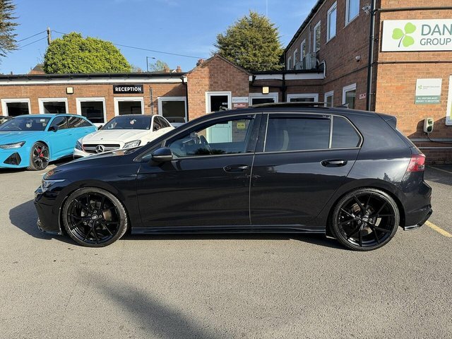 Volkswagen Golf 2.0 Tdi R-line Hatchback Dsg Euro 6 S KN23UTH Black #2