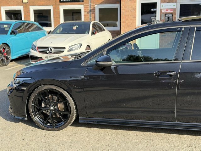 Volkswagen Golf 2.0 Tdi R-line Hatchback Dsg Euro 6 S KN23UTH Black #4