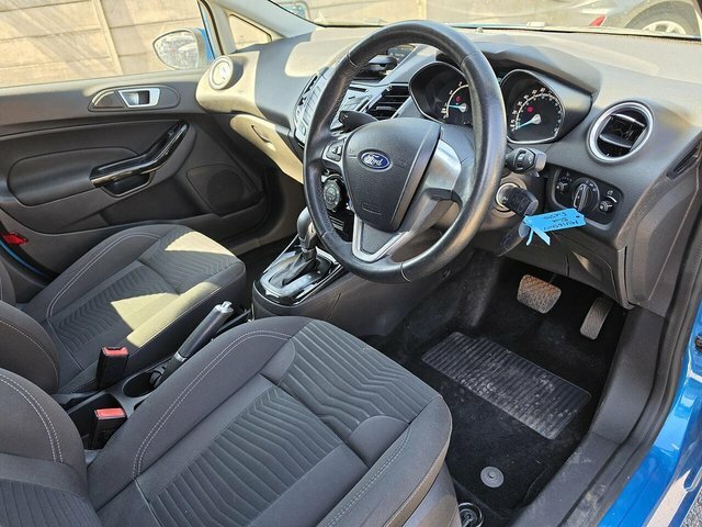Ford Fiesta 1.0T Ecoboost Zetec Hatchback Powershif MV16DWY Blue #2