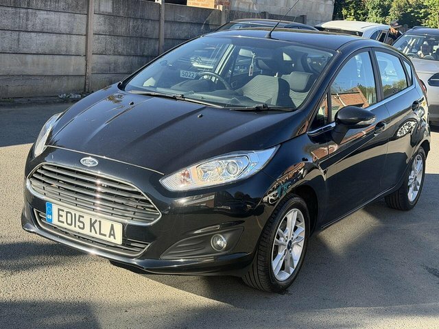 Ford Fiesta 1.0T Ecoboost Zetec Hatchback Powershif EO15KLA Black #6