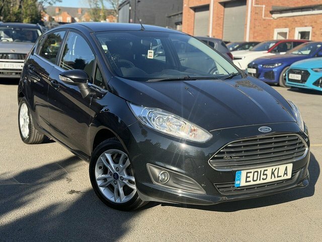 Ford Fiesta 1.0T Ecoboost Zetec Hatchback Powershif EO15KLA Black #3