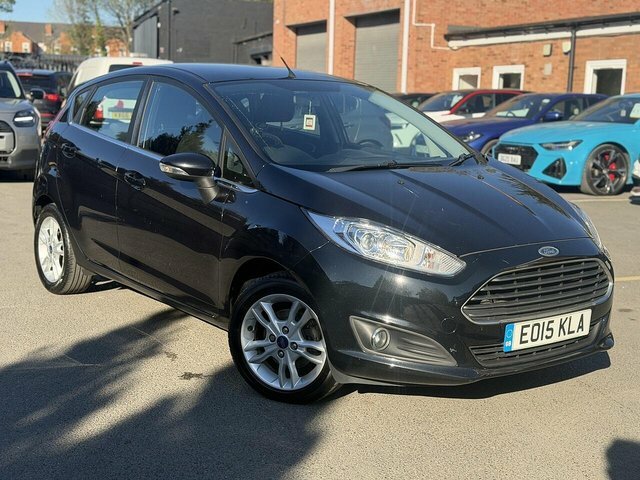 Ford Fiesta 1.0T Ecoboost Zetec Hatchback Powershif EO15KLA Black