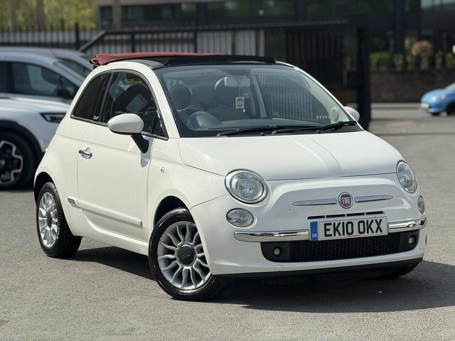 Fiat 500C 1.2 Lounge Convertible Euro 5 6 White #4