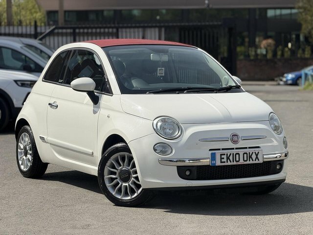 Fiat 500C 1.2 Lounge Convertible Euro 5 6 White #3