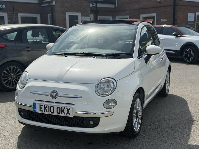 Fiat 500C 1.2 Lounge Convertible Euro 5 6 White #6