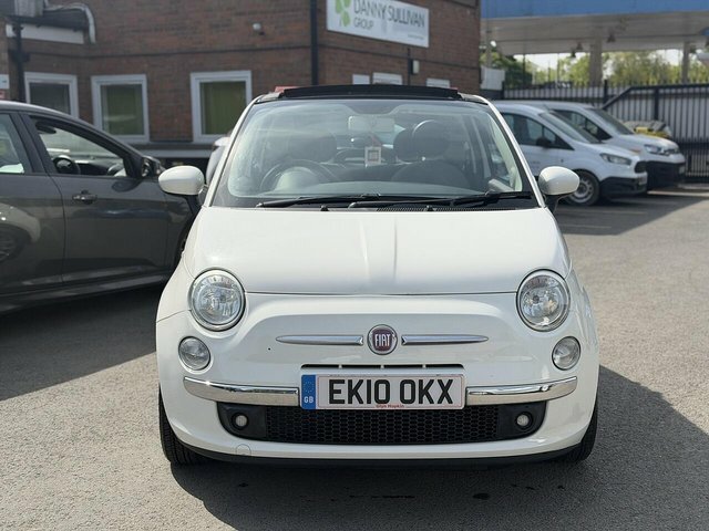 Fiat 500C 1.2 Lounge Convertible Euro 5 6 White #5