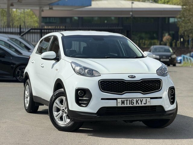 Kia Sportage 1.6 Gdi 1 Suv Euro 6 130 Bhp MT16KYJ White #3