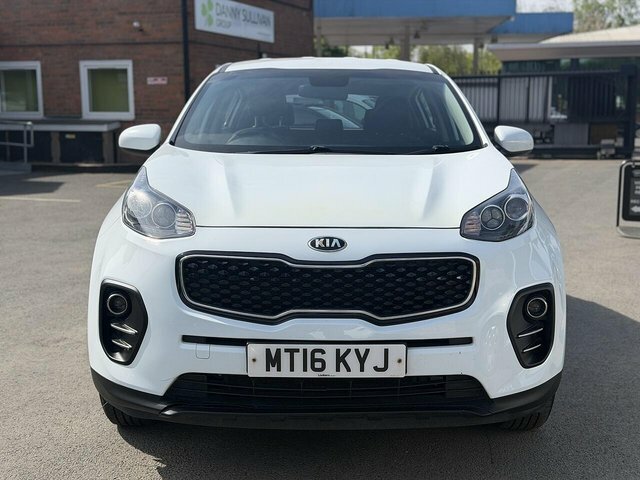 Kia Sportage 1.6 Gdi 1 Suv Euro 6 130 Bhp MT16KYJ White #4