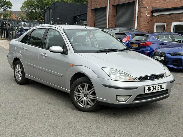 Ford Focus 1.6I 16V Ghia Saloon 163 Gkm, Silver