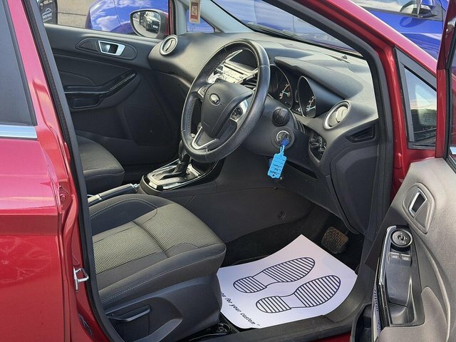 Ford Fiesta 1.0T Ecoboost Titanium Hatchback Powers FD66RVZ Red #2