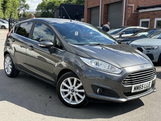 Ford Fiesta 1.0T Ecoboost Titanium Hatchback Powers MM65LLE Grey