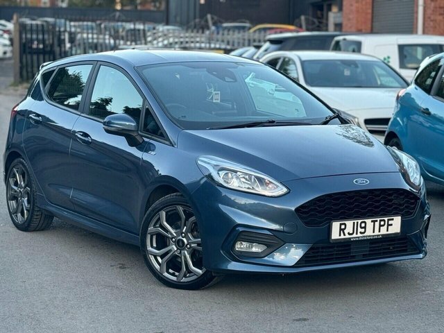 Ford Fiesta Fiesta 1.0T Ecoboost Gpf St-line Hatchback Pet RJ19TPF Blue #3