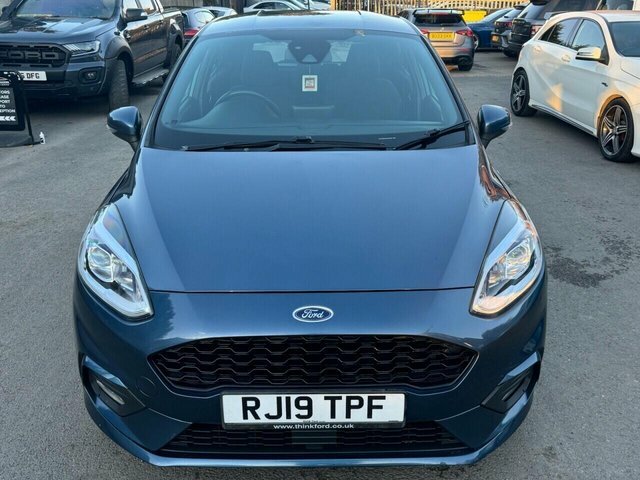 Ford Fiesta Fiesta 1.0T Ecoboost Gpf St-line Hatchback Pet RJ19TPF Blue #4