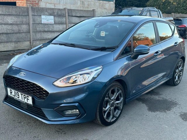Ford Fiesta Fiesta 1.0T Ecoboost Gpf St-line Hatchback Pet RJ19TPF Blue #6