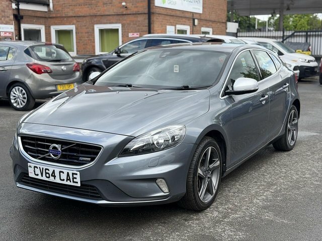 Volvo V40 2.0 D3 R-design Hatchback Euro 5 Grey #4