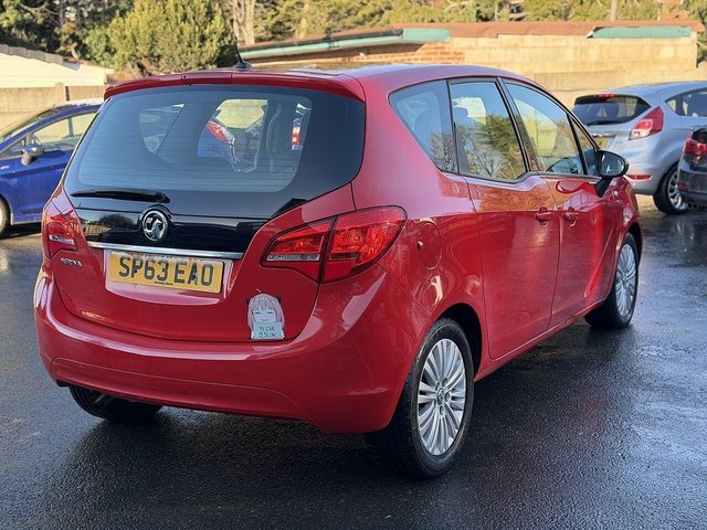 Vauxhall Meriva 1.4 16V Energy Mpv Euro 5 100 P SP63EAO Red #4