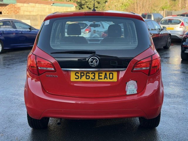 Vauxhall Meriva 1.4 16V Energy Mpv Euro 5 100 P SP63EAO Red #3