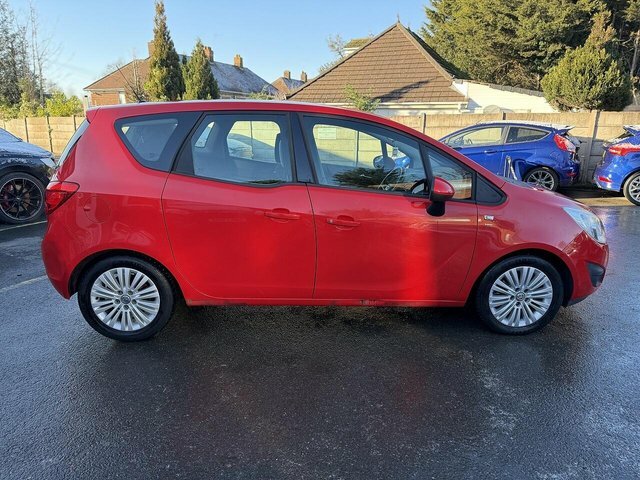 Vauxhall Meriva 1.4 16V Energy Mpv Euro 5 100 P SP63EAO Red #5