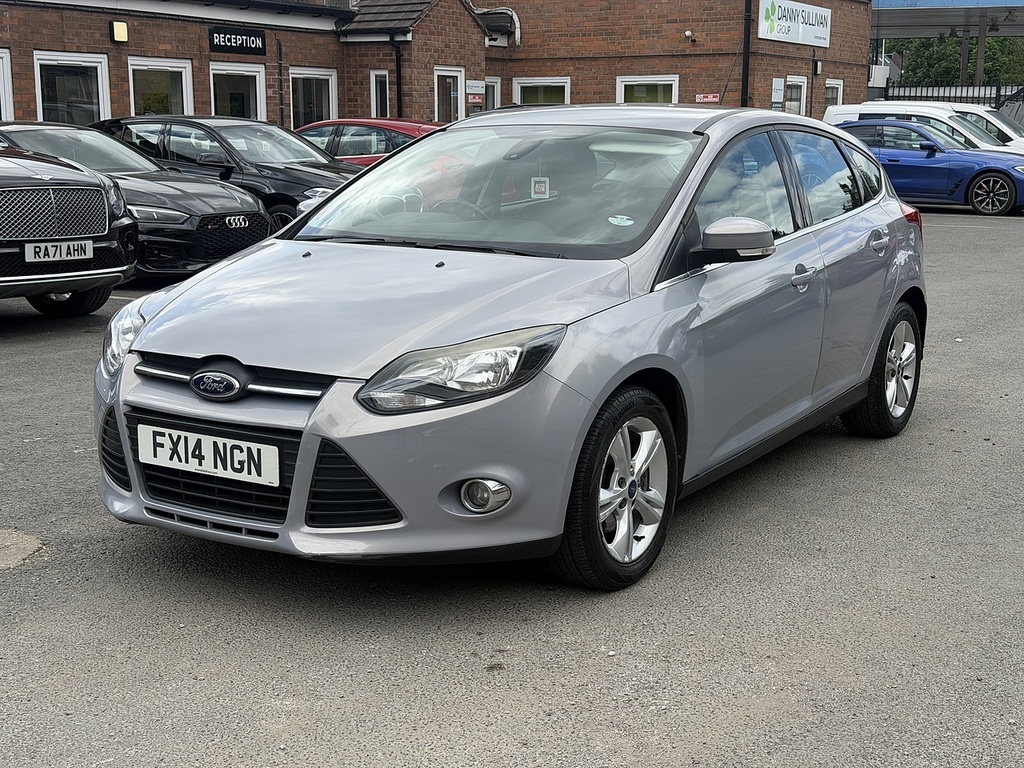 Ford Focus 1.6 Zetec Hatchback Powershift Euro 5 FX14NGN Silver #3