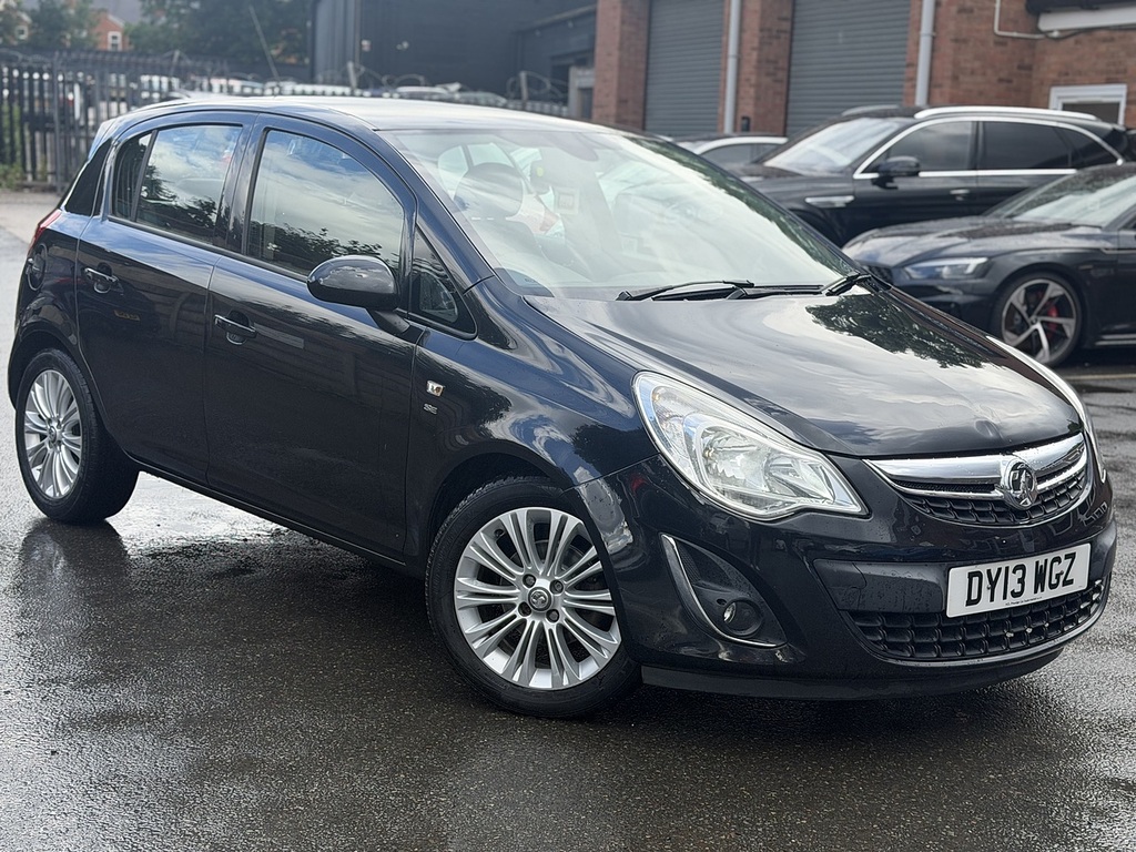 Vauxhall Corsa 1.4 16V Se Hatchback Euro 5 100 P Black